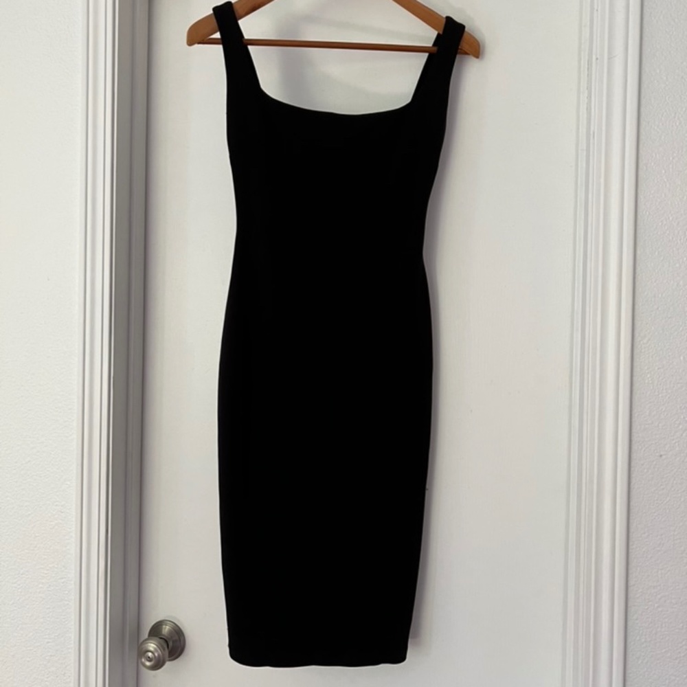 Nookie Black Midi Dress size Small